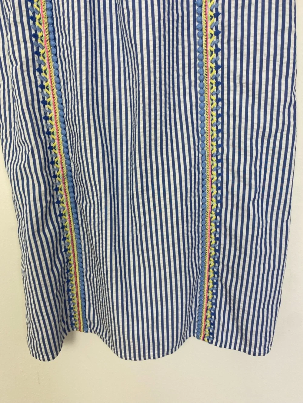 Vineyard vines seersucker dress girls size 14 NWT